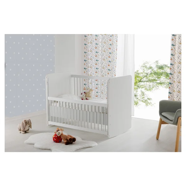 Babywhen BW1075 Pratik Sallanır Anne Yanı Ahşap Beşik 60x120 cm - Görsel 3