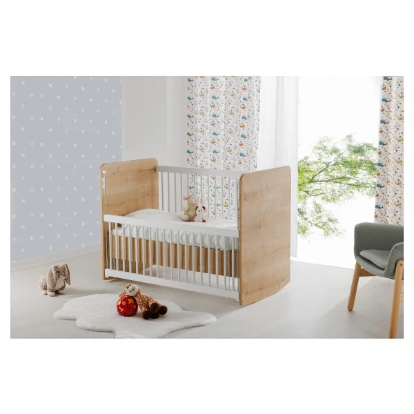 Baby When Bw1076 - Pratik Anne Yanı Sallanır Beşik Ahşap 60x120 - Görsel 3