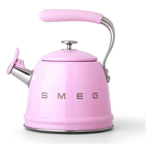 Smeg 50's Style Retro Cklw2001pk 2.3 Lt Pembe Düdüklü Kettle - Görsel 6
