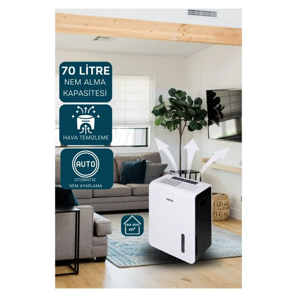 Kurutek Kt70a Ev Tipi Nem Alma Cihazı - Görsel 2