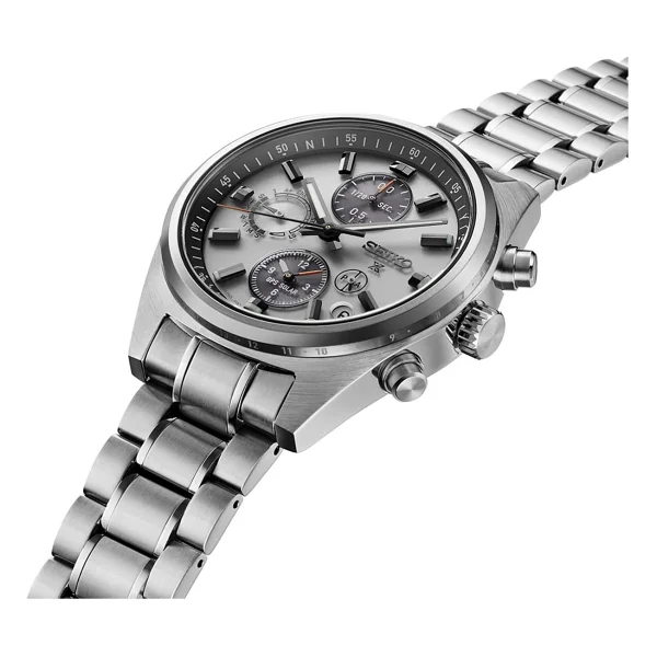 Seiko Prospex Speedtimer Ssh165 Gümüş Erkek Kol Saati - Görsel 2