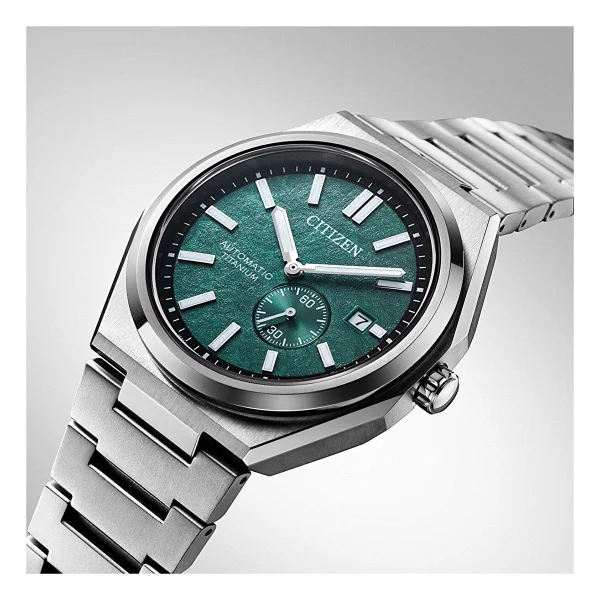 Citizen Zenshin Nj0180-80x Yeşil Erkek Kol Saati - Görsel 4