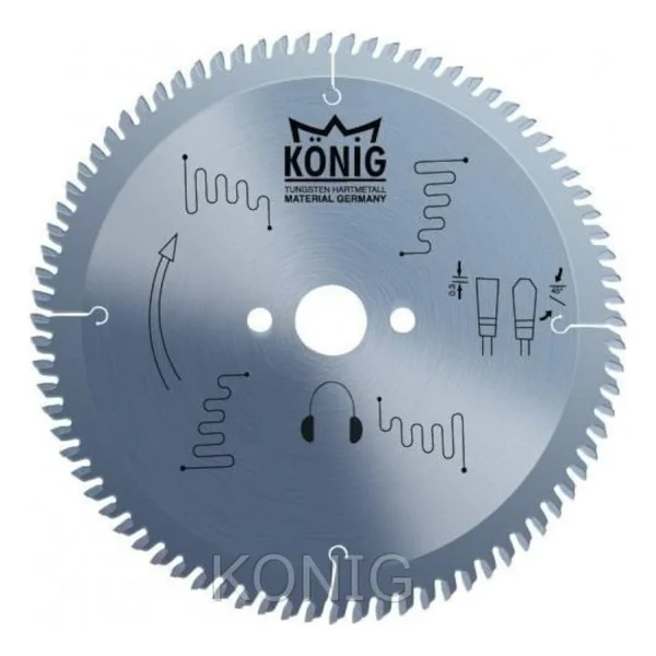 König 300x3.2x30 96 Ahşap Mdf Sunta Testere - Görsel 2