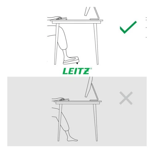 Leitz Ergo 65460089 Ayarlanabilir Masa Altı Ayaklık - Görsel 4