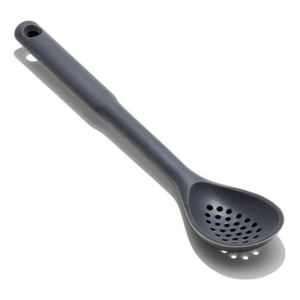 Oxo Gg Silikon Delikli Kaşık - Siyah - Görsel 6