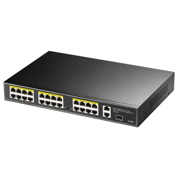 Cudy Fs1026ps1 24 Port 10/100 Mbps Gigabit Switch - Görsel 2