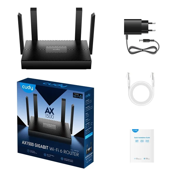 Cudy Wr1500 4 Port 1500 Mbps Router - Görsel 5