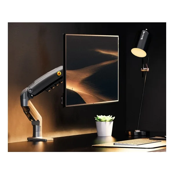 North Bayou F80-Xb Siyah 17-30 İnç Tek Kollu Amortisörlü Monitör Standı - Görsel 4
