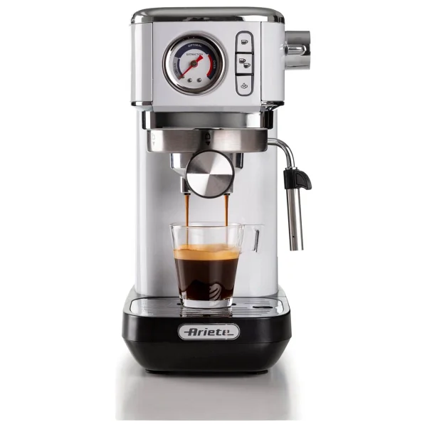 Ariete Moderna Slim 1381/14 Beyaz Manuel Espresso Makinesi - Görsel 2