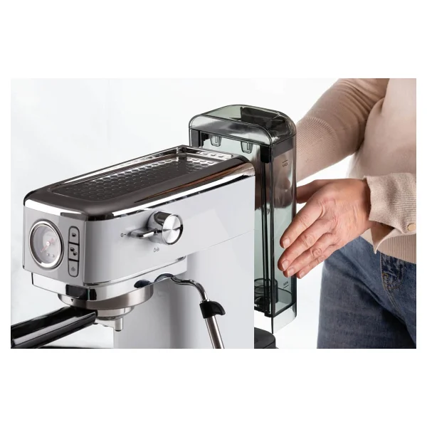 Ariete Moderna Slim 1381/14 Beyaz Manuel Espresso Makinesi - Görsel 5