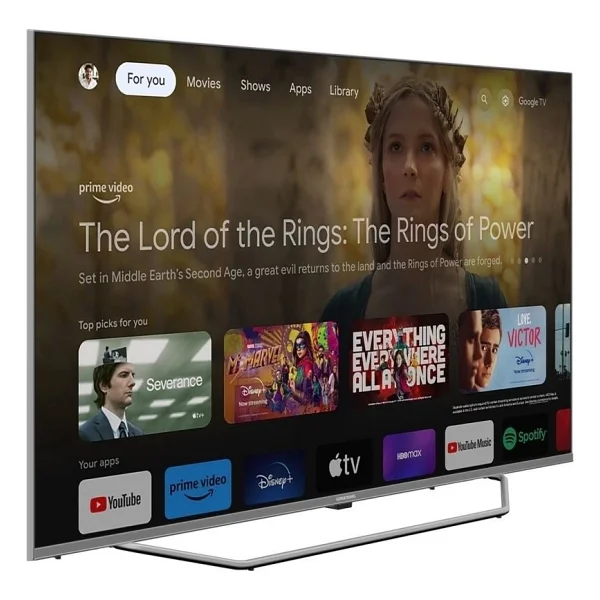 Grundig Rio 50 Ghu 8900 S 4K Ultra HD 50" 127 Ekran Uydu Alıcılı Google Smart LED TV - Görsel 2