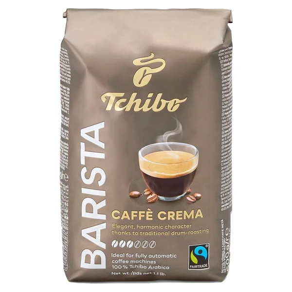 Tchibo Barista Caffe Crema 500 Gr X 2 Adet Yumuşak Lezzetli Çekirdek Kahve Türkiye Menşeli - Görsel 2