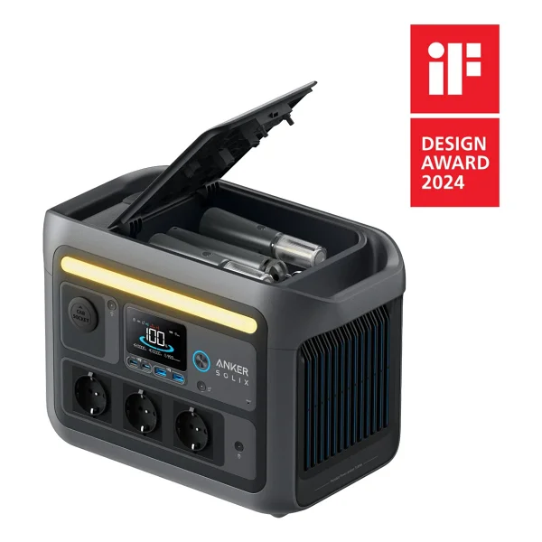 Anker Solix C800x 768 Wh 1200 W Taşınabilir Güç Kaynağı - Görsel 8