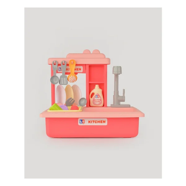 Let's Be Child Pilli İnteraktif Pembe Lavabo Seti Lc-30916 - Görsel 10