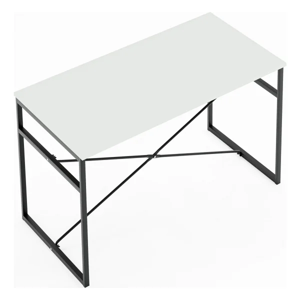 Eportatif Mutfak Masası Yemek Masası Salon Masası 4 Kişilik 120X60 Masa Beyaz 1535 - Görsel 2