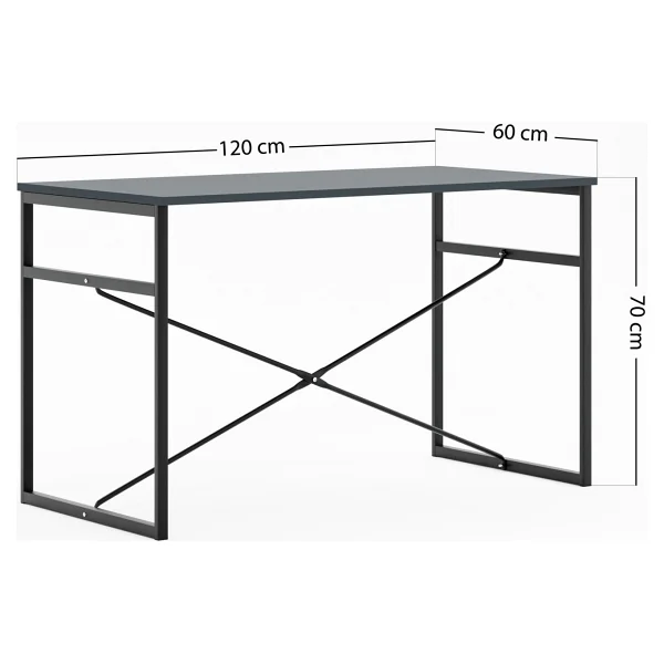 Eportatif Mutfak Masası Yemek Masası Salon Masası 4 Kişilik 120X60 Masa Beyaz 1535 - Görsel 3