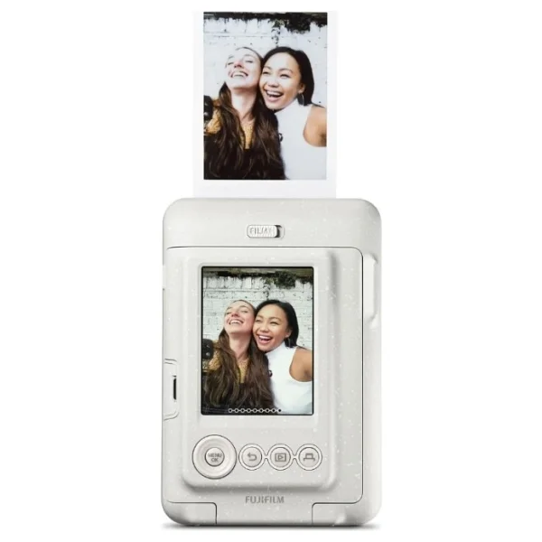 Instax Mini Liplay Box Dijital Fotoğraf Makinesi Beyaz - Görsel 3
