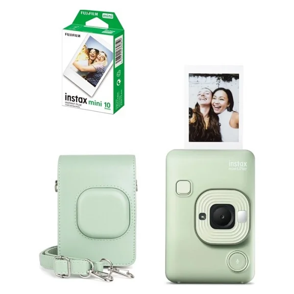 Instax Mini Liplay Box Dijital Fotoğraf Makinesi Beyaz - Görsel 8