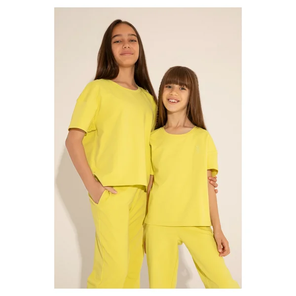 U.S. Polo Assn 50288124-Vr090 Turkuaz Kısa Kollu Bisiklet Yaka Çocuk Tişört - Görsel 9