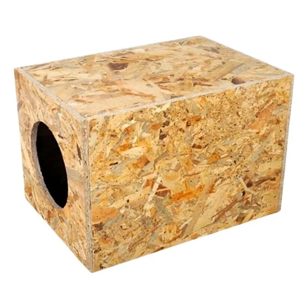 Reyo Kedi Evi Dış Ortam Uygun Ahşap Kedi Evi 34x27x24 Cm - Cat01 - Görsel 5