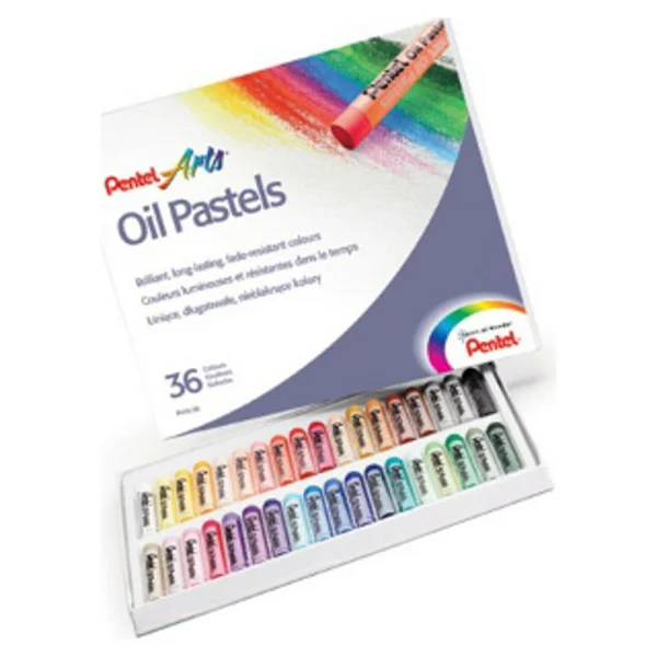 Pentel Arts 36'lı Yağlı Pastel Boya - Görsel 4
