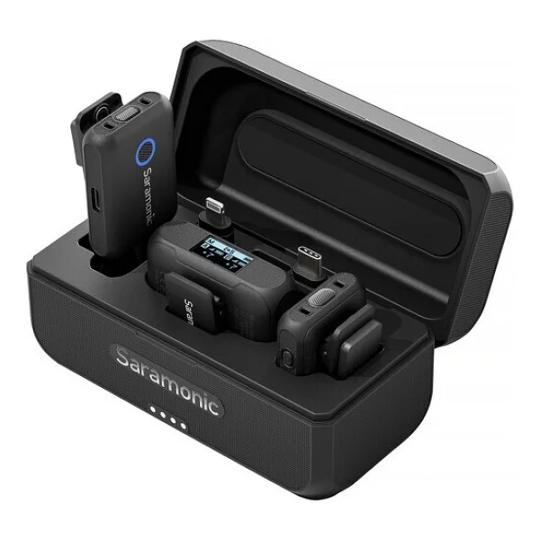 Saramonic Blink 500 B2 Plus 2'li Kablosuz Yaka Mikrofonu - Görsel 8