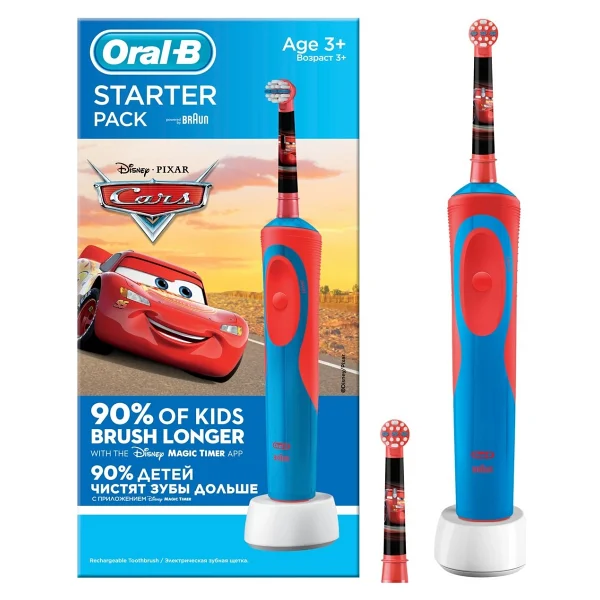 Oral-B D100 Şarjlı Çocuk Diş Fırçası - Görsel 3