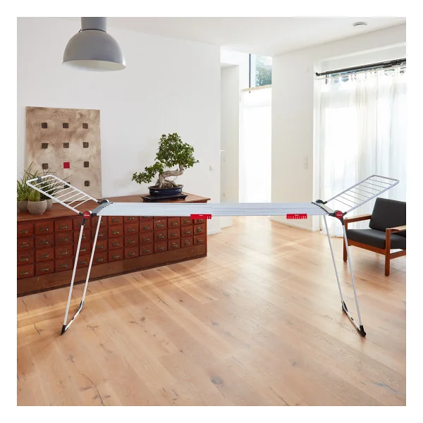 Vileda Infinity Flex 2 Metre'ye Kadar Uzatılabilir, 30 Metre Kurutma Alana Sahip Çamaşır Kurutmalığı - Görsel 4