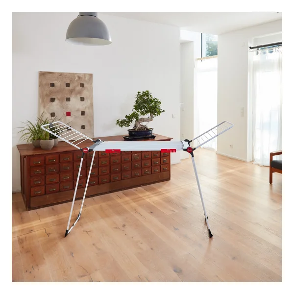 Vileda Infinity Flex 2 Metre'ye Kadar Uzatılabilir, 30 Metre Kurutma Alana Sahip Çamaşır Kurutmalığı - Görsel 5