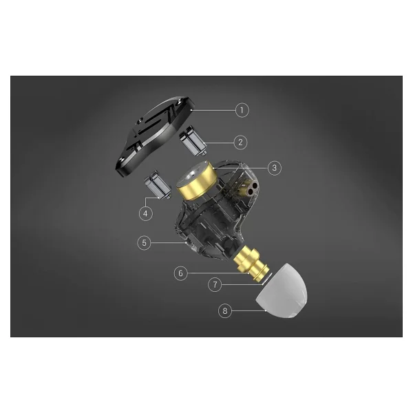 Kz Zs10 Pro 2 Kulak İçi Hibrit Kulaklık - Görsel 5