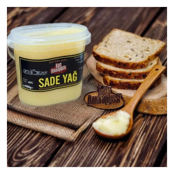 Kars Bakkaliyesi 1 Kg Sade Yağ (Sade Tereyağı) Doğal Ve Katkısız Özellikleriyle - Görsel 6