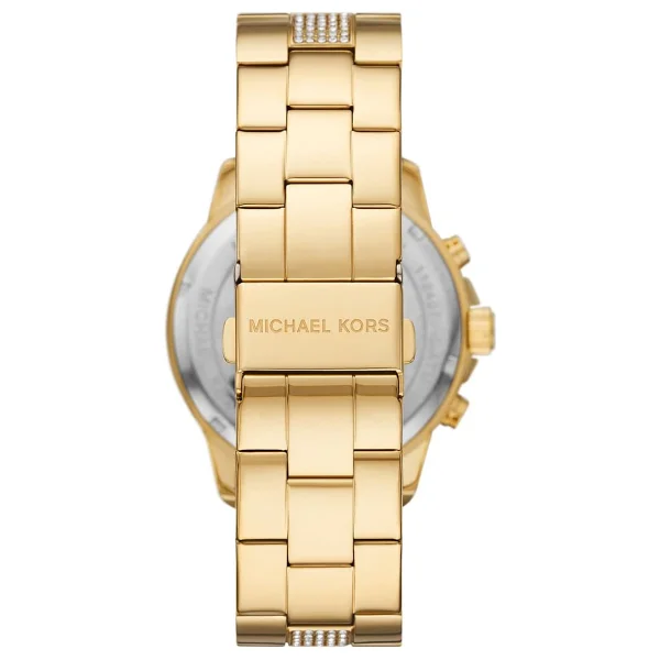 Michael Kors Oversized Brynn Pave Mk7504 Altın Kadın Kol Saati - Görsel 4