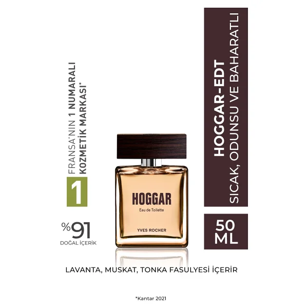 Yves Rocher Hoggar EDT 50 ml Erkek Parfüm - Görsel 2