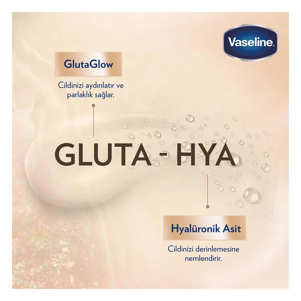Vaseline Gluta Hya Leke Karşıtı Ve Aydınlatıcı Vücut Losyonu 200 Ml - Görsel 4