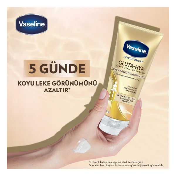 Vaseline Gluta Hya Leke Karşıtı Ve Aydınlatıcı Vücut Losyonu 200 Ml - Görsel 6