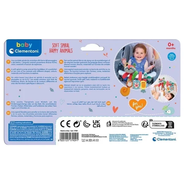 Clementoni Baby Bebek Arabası Oyuncağı - Görsel 5