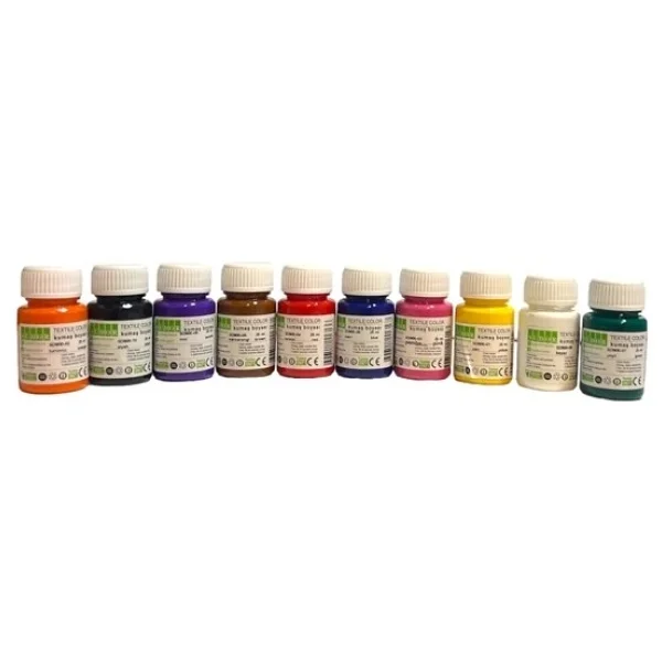 Südor 25 Ml 10 Renk Kumaş Boyası - Görsel 2