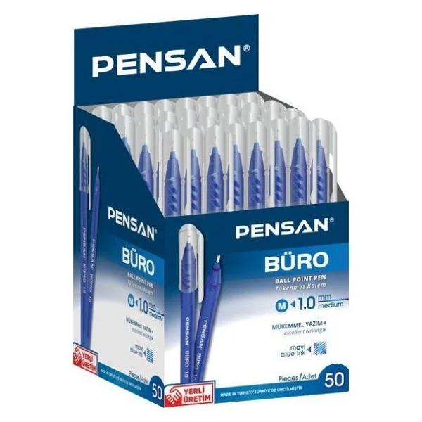 Pensan 2270 Mavi 100'lü Tükenmez Kalem - Görsel 5