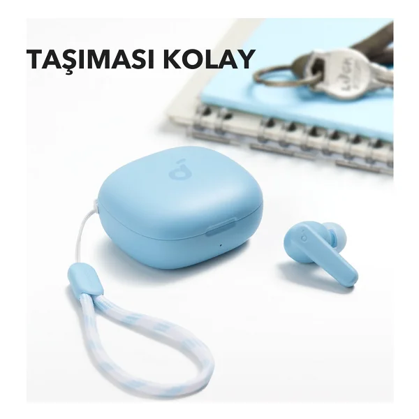 Anker Soundcore R50i TWS Açık Mavi Kulak İçi Bluetooth Kulaklık - Görsel 5