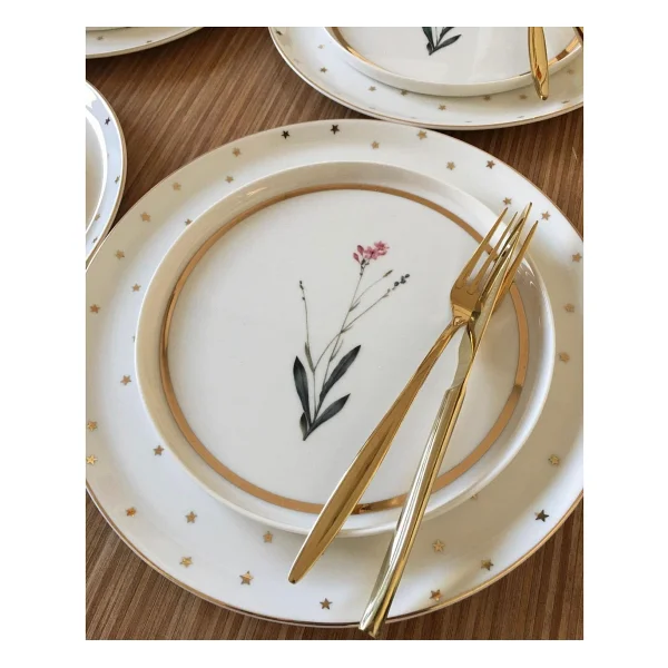 Porland Forest Botanical 2 Kişilik Servis Takımı - Çok Renkli - Görsel 6