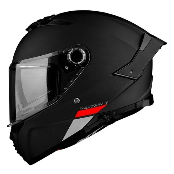 Mt Thunder 4 Sv Mat Siyah Full Face Motor Kaskı - Görsel 6