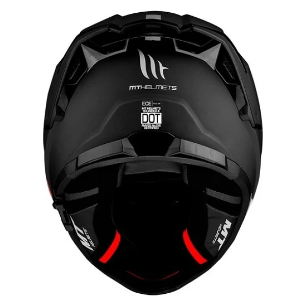 Mt Thunder 4 Sv Mat Siyah Full Face Motor Kaskı - Görsel 4