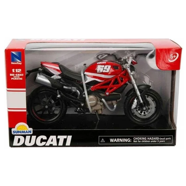 Nessiworld 57523 Sun-Nry- 1 12 Mtr Ducatı Manster 796 N 69 Krmz - Görsel 3