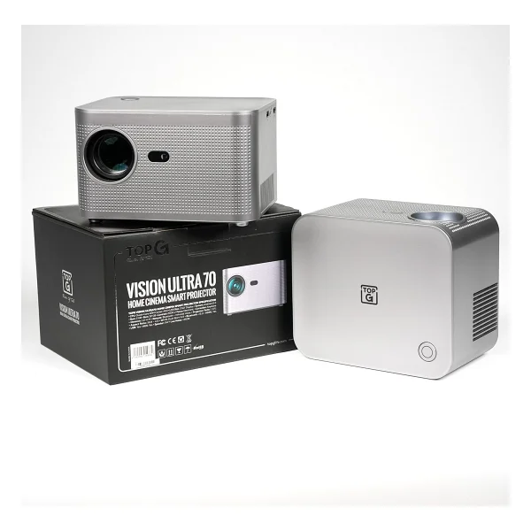Topg Vision Ultra70 550 Lümen Full HD Wi-Fi Android LED Projeksiyon Cihazı - Görsel 7