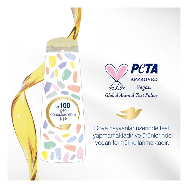 Dove Ultra Care Yoğun Onarıcı 400 Ml 3 Adet Şampuan - Görsel 8