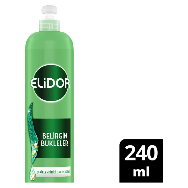 Elidor 7/24 Belirgin Bukleler Şekillendirici 240 Ml Saç Kremi - Görsel 9