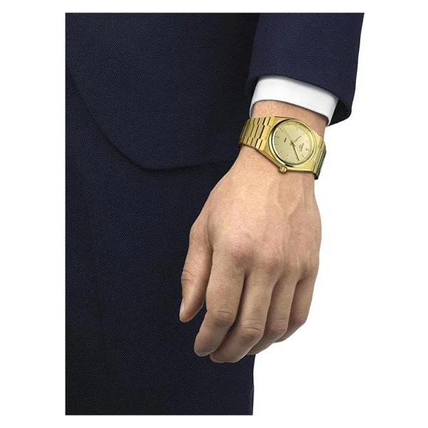 Tissot Prx Powermatic 80 T137.407.33.021.00 Çelik Kordon Gold Erkek Kol Saati - Görsel 9