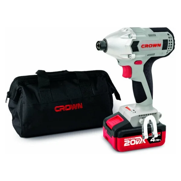 Crown Ct22021hx-4 TB 20 V Çift Akülü 4 Ah Darbeli Vidalama Makinesi - Görsel 2