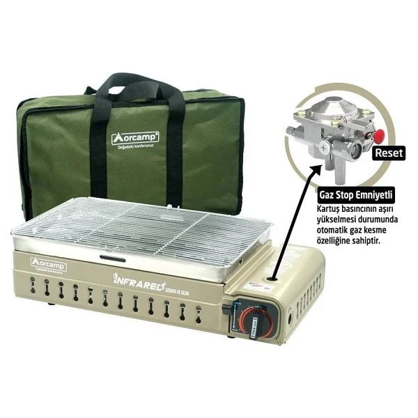 Orcamp Ck-507 Izgaralı Portatif Kamp Ocağı - Görsel 2