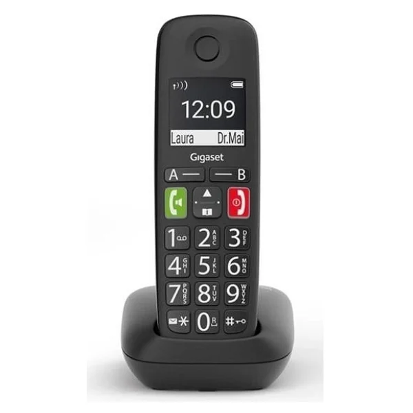 Gigaset E290 Dect Telefon (Siyah) - Görsel 3